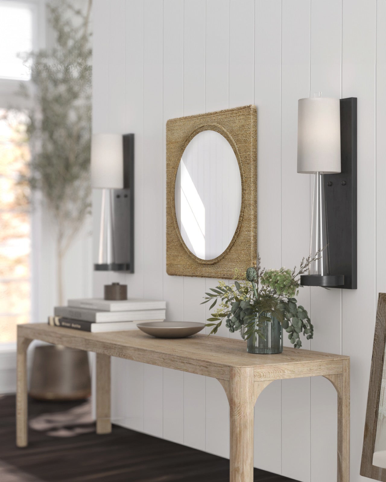 Junia Bronze Wall Sconce